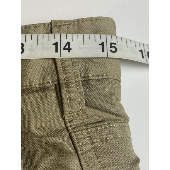 Hurley Boys Khaki Nike Dri Fit 10-inch Inseam Flat Front Shorts Size 20 - Picture 6 of 10